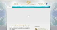 Desktop Screenshot of oceangalleries.com